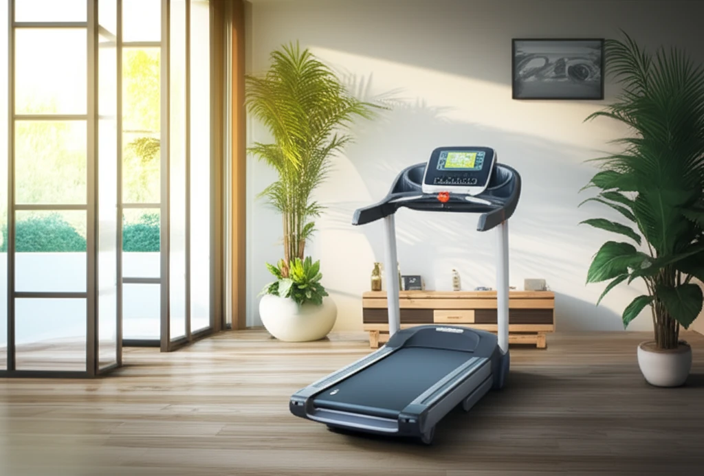 트레드밀 런닝 이미지