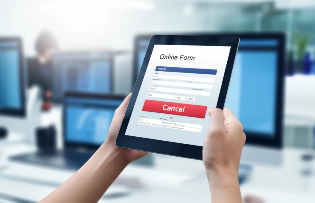 취소 확인 절차 이미지