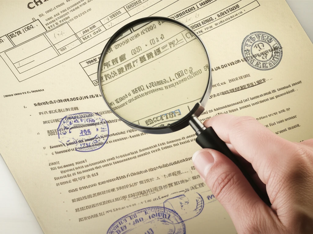 서류 스캔 이미지