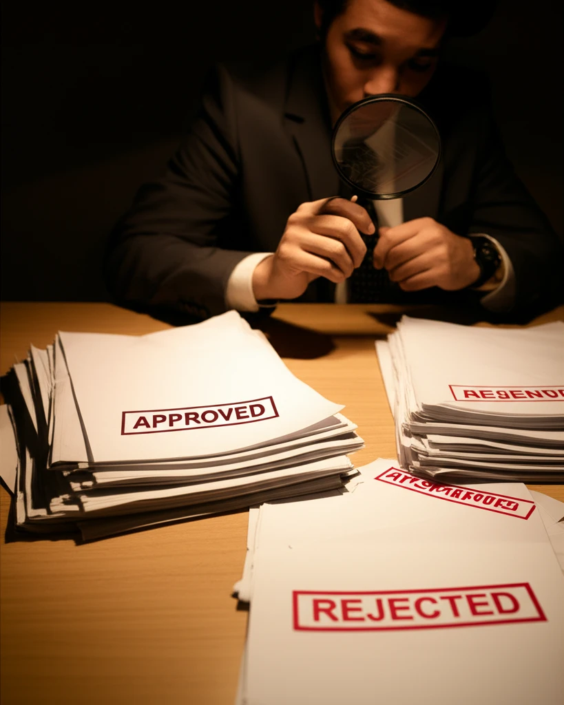 추가 서류 제출 또는 재신청 안내