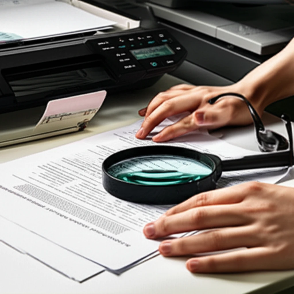 서류 재정비 이미지