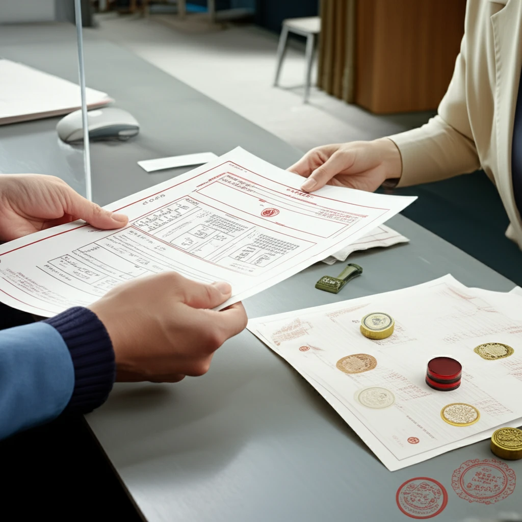 서류 제출 준비 이미지