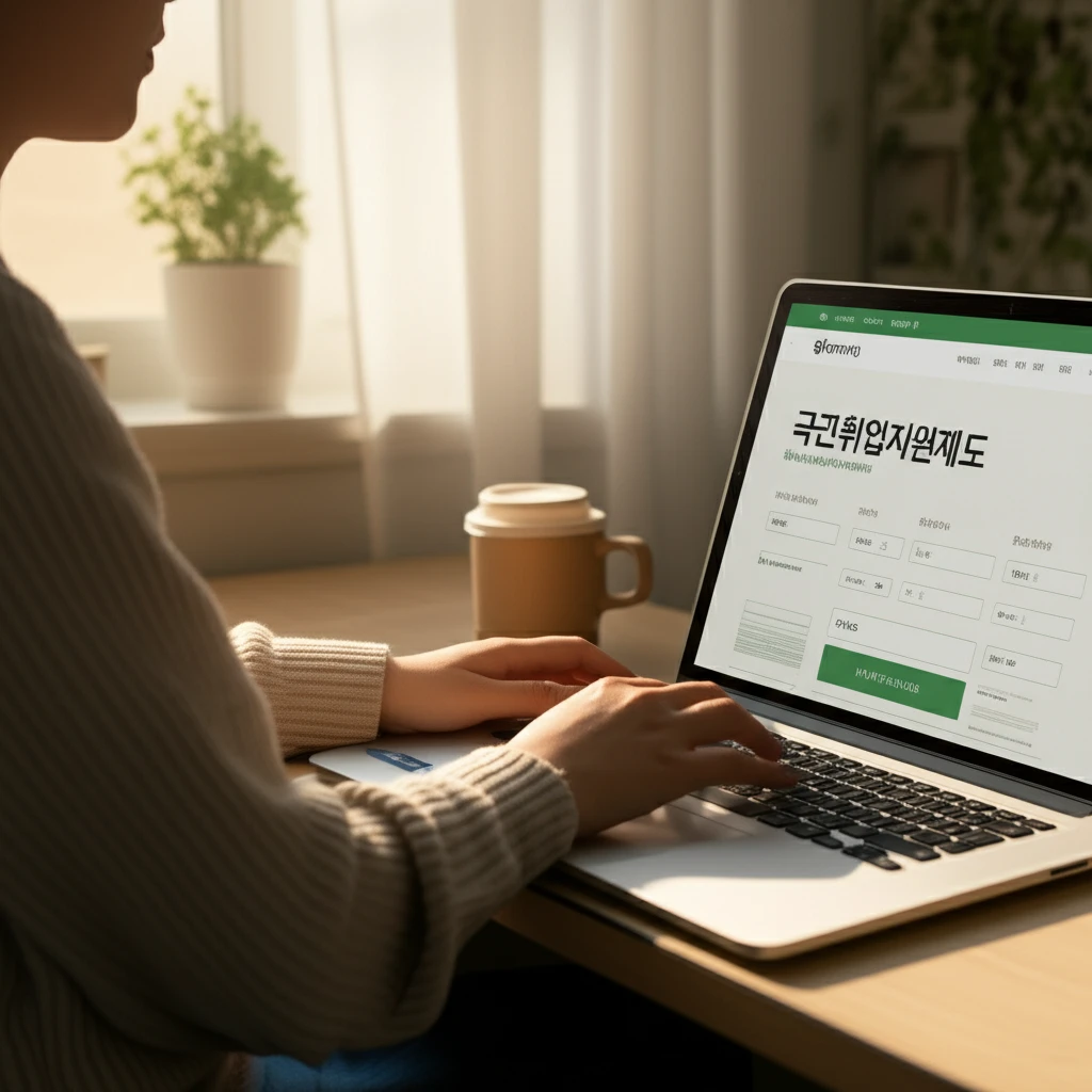 국민취업지원제도 구비 서류 예시