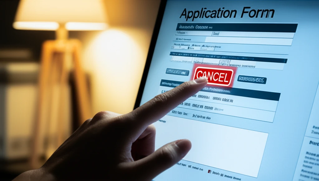 오프라인 취소 절차 이미지