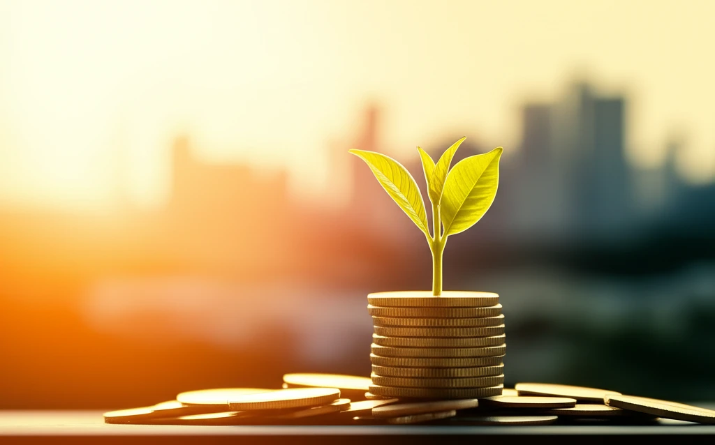 지속 가능한 성장을 나타내는 이미지