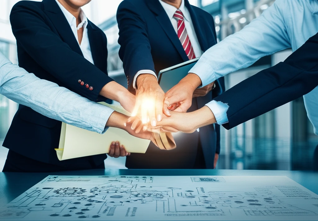 정부-기업-교육기관 협력 생태계 다이어그램