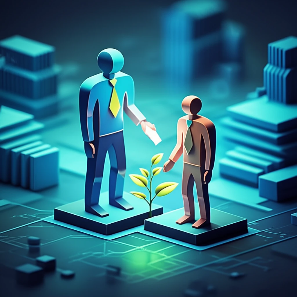 대학생 멘토링 프로그램 진행 장면 이미지